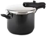 SILIT Schnellkochtopf Sicomatic-T-plus "Silargan" 6,5 l J50940 - Schwarz