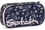 satch Schlamperbox inklusive Geodreieck Etui Kinder SAT-BSC-001 Bloomy Breeze - Grau