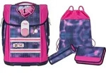 McNeill Schulranzen Set 4-tlg. Ergo Primero McLight Pearl - Violett