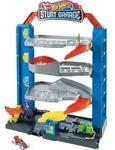 Hot Wheels Stunt-Garage Spielset, Parkhaus inkl. 1 Spielzeugauto, Parkgarage -