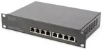 Digitus 10" Gigabit 8-Port L2+ Managed Switch, Managed, L2+, Gigabit Ethernet