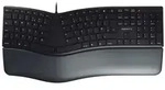 CHERRY KC 4500 ERGO, ergonomische Tastatur, schwarz, UK Layout QWERTY - Schwarz