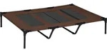 PawHut Hundeliege outdoor Hundebett Katzenbett Haustierbett Schlafplatz Kaffee - Bunt