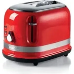 Ariete Edelstahl 2-Schlitz-Toaster moderna - Rot