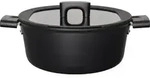 Fiskars HARD FACE 1052228 Kochtopf inkl. Deckel, Aluminium, 26 cm Durchmesser,