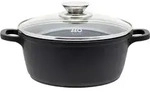 Kochtopf - Schwarz - Aluminiumguss - &Oslash; 16 cm - Schwarz