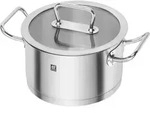 ZWILLING PRO Casserole Low with Lid 3.1 ltr - Silber