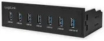 LogiLink UA0342, Schwarz, 5.25", 5000 Mbit/s, 148 mm, 78 mm, 42 mm - Schwarz