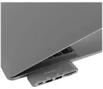 TERRATEC Adapter Connect C7 USB-C -> USB-C PD/USB3.0/... - Grau