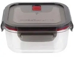 ZWILLING 39506-006, Box, Quadratisch, 1,1 l, Schwarz, Transparent, Glas, Kunststoff,