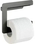 WENKO Toilettenpapierhalter Montella, Aluminium, Wandmontage - Grau