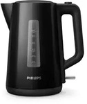 Philips Wasserkocher Series 3000, 1.7 L, Leuchtanzeige mit Klappdeckel und