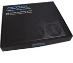 Alphacool NexXxoS XT45, Radiator-Block, Cooper, Stahl, Schwarz, 1/4", 0,8 bar, 14 cm