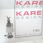 Kare Design Tischleuchte Animal Rabbit Gold sch&ouml;ne Tischlampe in Hasen Form (139,90)