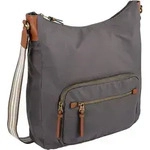 camel active Handtasche Schultertasche Damentasche dunkelgrau dark grey bari - Grau