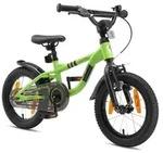 L&ouml;wenrad Kinderfahrrad 14 Zoll - Gr&uuml;n - Gr&uuml;n