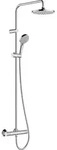 hansgrohe Showerpipe 200 1jet Vernis Blend chrom mit Brausethermostat, 1 Stk. -