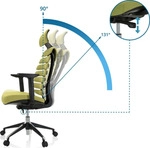 hjh OFFICE Profi B&uuml;rostuhl ERGO LINE II PRO Ergonomischer Schreibtischstuhl mit