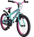BIKESTAR Kinder Fahrrad ab 5 Jahre | 18 Zoll Urban Jungle Kinderrad | T&uuml;rkis &...