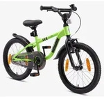 L&Ouml;WENRAD Kinder Fahrrad ab 5 Jahre | 18 Zoll Rad | Gr&uuml;n - Gr&uuml;n