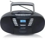 Blaupunkt Boombox mit Kassettenlaufwerk und Bluetooth B120BK - Schwarz