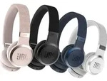 JBL Live 460 NC kabelloser On-Ear Bluetooth-Kopfh&ouml;rer - Schwarz - Schwarz