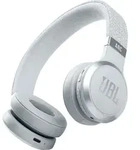 JBL Live 460 NC kabelloser On-Ear Bluetooth-Kopfh&ouml;rer - Wei&szlig; - Wei&szlig;