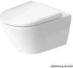 Duravit D-Neo Wand-Tiefsp&uuml;l-WC wei&szlig; rim.,WC-Sitz m.Absenkaut.,inkl.Durafix, 1 Stk.