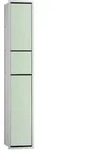 EMCO Emco G&auml;ste-WC-Modul ASIS 150 Unterputz, 964mm chrom/schwarz