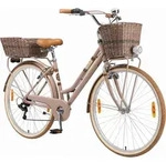 BIKESTAR City Stadt Fahrrad 28 Zoll | 18 Zoll Rahmen, 7 Gang Shimano Damen...