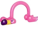 Jumbo Wassersprinkler Flamingo 340 x 110 x 192 cm - Rosa