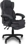 Schreibtischstuhl B&uuml;rostuhl Stoff Gamingstuhl Racing Chair Chefsessel mit