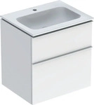 Geberit 502335011, Geberit 502335011 iCon Set MWT m. US, 2 Schubl. Wei&szlig;