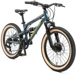 BIKESTAR Alu Kinder Jugend Mountainbike Vollgefedert, 7 Gang Shimano, 20 Zoll...