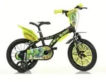 16 Zoll Kinderfahrrad Mountainbike T-Rex Dinosaurier - Schwarz