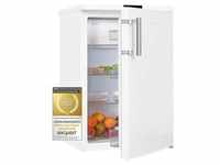 Exquisit Kühlschrank KS15-V-040E weiss | Standgerät | 123 l Volumen | Weiß