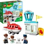 LEGO 10961 DUPLO Flugzeug und Flughafen Spielzeug Set f&uuml;r Kleinkinder ab 2 Jahren