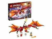 LEGO 71753 NINJAGO Kais Feuerdrache Drachen Spielzeug, Set mit 4 Ninja...