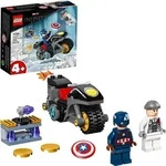 LEGO 76189 Marvel Super Heroes Duell zwischen Captain America und Hydra Set, Avengers