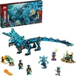 LEGO 71754 NINJAGO Wasserdrache Set, Drachen-Spielzeug f&uuml;r Kinder ab 9 Jahren, Set