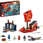 LEGO 71749 NINJAGO Flug mit dem Ninja-Flugsegler, Set mit Schiff und Figuren,