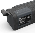 Hama Digitalradio DR200BT, Black Edition, FM/DAB/DAB+/Bluetooth&reg;/Bat - Schwarz