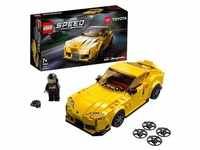 LEGO 76901 Speed Champions Toyota GR Supra Rennwagen, Spielzeugauto, Modellauto zum