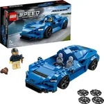 LEGO 76902 Speed Champions McLaren Elva Rennwagen, Spielzeugauto, Modellauto zum