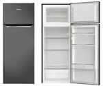 Amica DT 374 160 S, 211 l, ST, 41 dB, 2 kg/24h, E, Schwarz, Edelstahl -