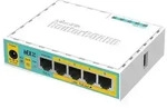 Mikrotik hEX PoE lite, Ethernet-WAN, Schnelles Ethernet, Wei&szlig; - Wei&szlig;