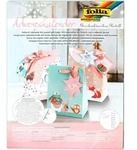 folia Adventskalender "Geschenktaschen Pastell" 26-teilig - Bunt