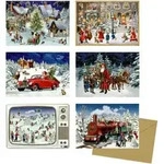 Adventskalender &ndash; Nostalgische Adventszeit &ndash; Miniatur