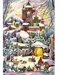 Adventskalender "Weihnachten bei der Burg" - Schwarz