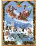 Adventskalender "Der Nikolaus kommt" - Blau